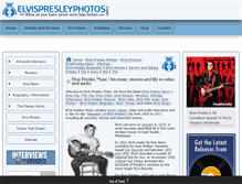 Tablet Screenshot of elvispresleymusic.com.au